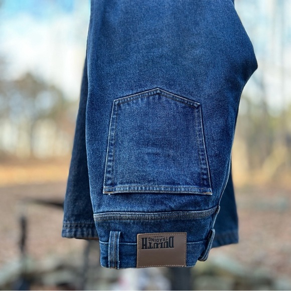 Duluth Trading Co. Plaid Bootcut Jeans - Picture 5 of 11